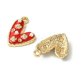 8шт 4 цвета сплава эмалевые подвески&nbsp;ENAM-FS0001-63