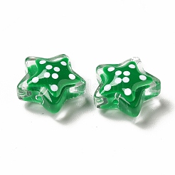 Прозрачные стеклянные бусины&nbsp;LAMP-M011-05F