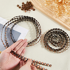 18шт. железная декоративная планка&nbsp;IFIN-WH0816-002R