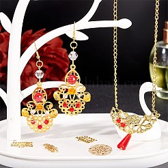 5 стиль филигранные соединения из латуни и железа KK-SC0002-81