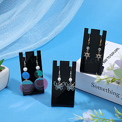 10 шт. акриловые подставки для сережек в форме буквы L&nbsp;ODIS-SC0001-07