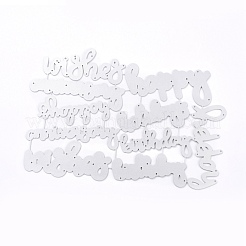 Углеродистая сталь разрезает трафареты DIY-I083-05P