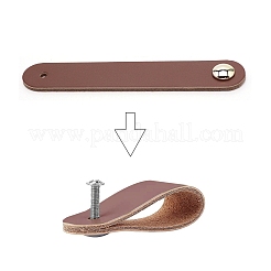 Poignée en cuir&nbsp;DIY-WH0182-19A