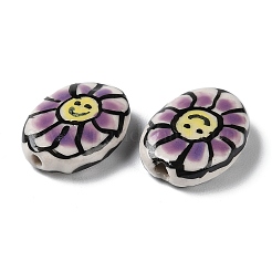 Фарфоровые бусины ручной работы&nbsp;PORC-G011-04J