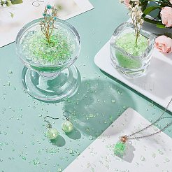 3 стиль прозрачный гальванический дробленый стеклянный крафт&nbsp;GLAA-SC0001-99C