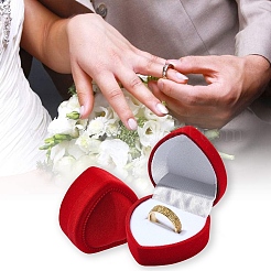 1 шт. подарочные коробки для колец в форме вишни ко Дню святого Валентина VBOX-YW0001-01