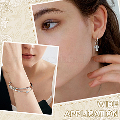 200 шт. бусины из цинкового сплава в тибетском стиле&nbsp;TIBEB-ME0001-09