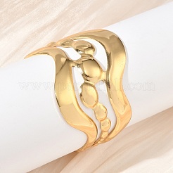 304 Edelstahl-Armreife für Damen&nbsp;SA-CBAEBCF-01G-B