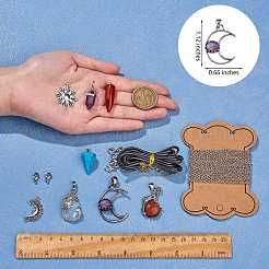 Набор для изготовления ожерелья из драгоценных камней своими руками DIY-SZ0009-42