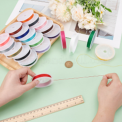 20 рулон круглого полиэфирного шнура 20 цветов OCOR-PH0004-83B