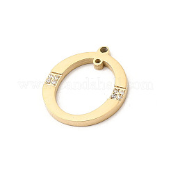 Pendentifs en acier inoxydable 304 micro pavés de zircones cubiques&nbsp;LS-STAS-P431-21G