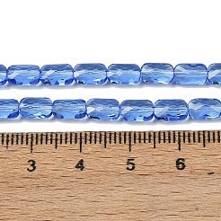 Прозрачные стеклянные бусины GLAA-Z018-C18