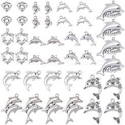 40шт 10 стиля подвески из сплава в тибетском стиле&nbsp;FIND-BM0001-08