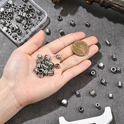 90 шт. 9 стиля европейских бусин из нержавеющей стали&nbsp;OPDL-YW0001-10