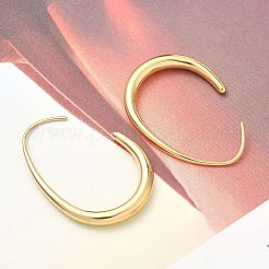Tropfenförmige Ohrhänger aus 304 Edelstahl&nbsp;X-EJEW-Z158-01G