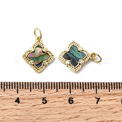 Латунные микро проложить кубического циркония подвески KK-K384-05G