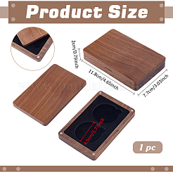 Münzverpackungsboxen aus Holz mit 2 Schlitz&nbsp;AJEW-WH0886-41