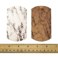 30 шт. 2 подарочных коробки с мраморным принтом из бумаги&nbsp;CON-FS0001-21A