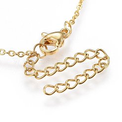 304ステンレススチールジュエリーセット  ペンダントネックレス＆スタッドピアス＆ブレスレット  ハート  ゴールドカラー  16.93インチ（43cm）  6-3/4インチ（17cm）  7x9x2.5mm  ピン：0.8mm&nbsp;X-SJEW-H144-23G