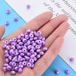 Непрозрачные акриловые бусины MACR-Q239-018C-06