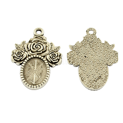 Сеттинги для кабошонов или кулона X-TIBEP-5199-AS-LF