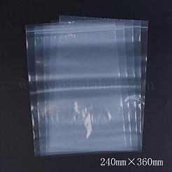 Sacchetti di plastica richiudibili per imballaggio&nbsp;OPP-G001-I-24x36cm