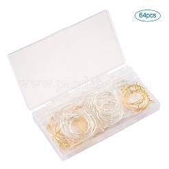 Латунные серьги обруча&nbsp;KK-TA0007-79-NF