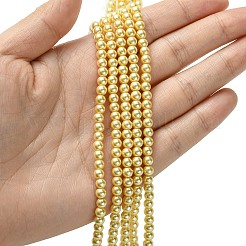 Стеклянные жемчужные бусины класса А HY-J001-4mm-HX013