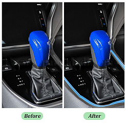 Самоклеящаяся ПВХ-накладка на молдинг салона автомобиля AJEW-WH20042-42C