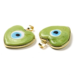 Ручной зла подвески бусины глаз LAMP-Q034-01