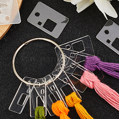 3 пакетик акриловых ниток для намотки досок AJEW-GF0011-67B