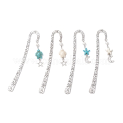 4 шт. закладки-крючки из сплава AJEW-JK00380