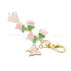 Акриловые цветочные подвески HJEW-JM04196-03