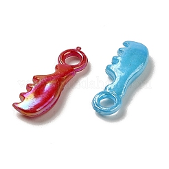 Плакировка непрозрачных акриловых подвесок&nbsp;OACR-E039-49