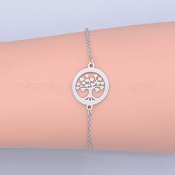 Браслеты из нержавеющей стали 201 BJEW-T011-JN488-1