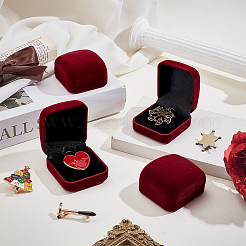 Пластиковая обложка с бархатными упаковочными коробками для брошей&nbsp;VBOX-WH0012-06C