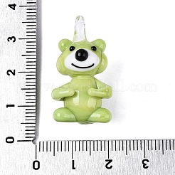 Pendentifs vernissées manuelles&nbsp;LAMP-N034-24D