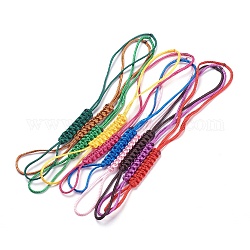 Polyester-Nylon-Handy zur Herstellung von Kabelschlaufen, Mischfarbe, 165~170x7.5x3 mm