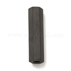 304 serraggi magnetici in acciaio inox, tubo esagonale, canna di fucile, 25x6.5mm, Foro: 3 mm