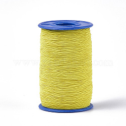 Эластичный шнур круглого, желтые, 0.6 мм, около 546.8 ярда (500 м) / рулон