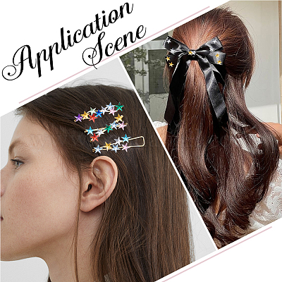 2000шт 10 цвета акриловые кабошоны OACR-SP0001-52-1