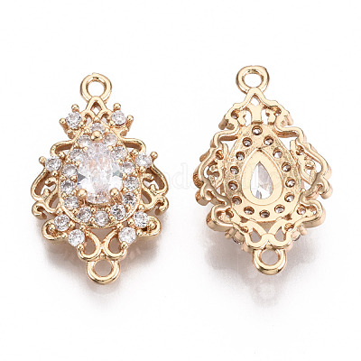 Соединители из латуни с микрочастицами и кубическим цирконием X-KK-R111-011-B01-1