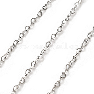 Цепи из нержавеющей стали 304 в форме сердца CHS-A016-33P-A-1