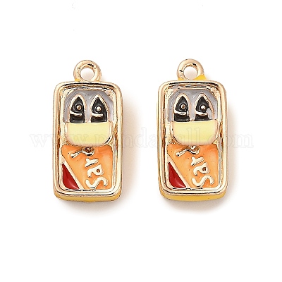 Подвески из эмали и сплава&nbsp;PALLOY-R155-01G-05-1