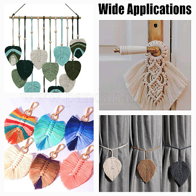 1 набор деревянных кисточек для обрезки бахромы AJEW-HY0001-75A-1