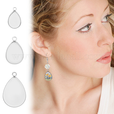 Набор для самостоятельного изготовления подвески в виде купола-слезинки DIY-UN0005-01-1