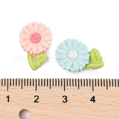 Непрозрачные кабошоны из смолы CRES-M037-05G-1