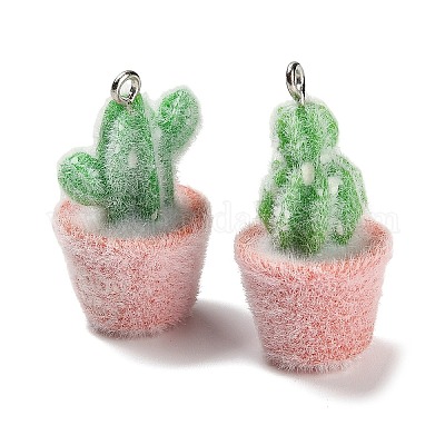 Подвески из непрозрачной смолы RESI-C064-03-1