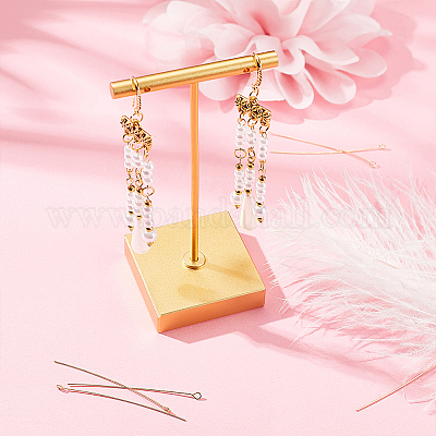 100 шт. латунные штифты для глаз KK-BC0009-17-1