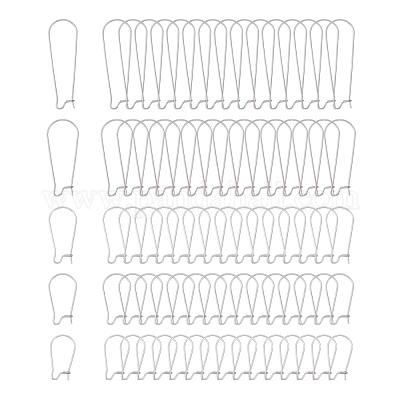 Фурнитура для сережек-колец из нержавеющей стали 304 STAS-ZZ0001-09P-1